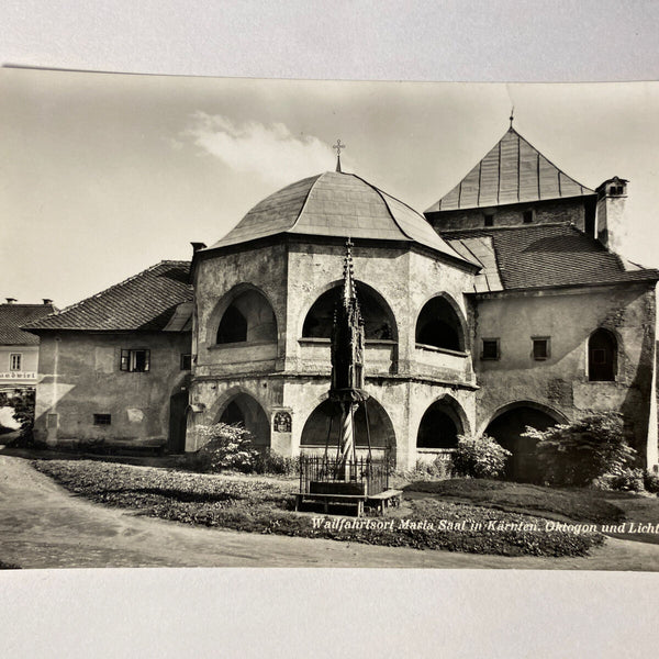 Waifahrtsort Maria Saal in Kärten. Oktogon und Lichtsäule 400571 AH