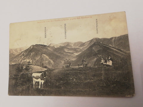Aussicht Gaisberg Spitze Dachstein Bischofsmütze Schmittenstein 600303A tl