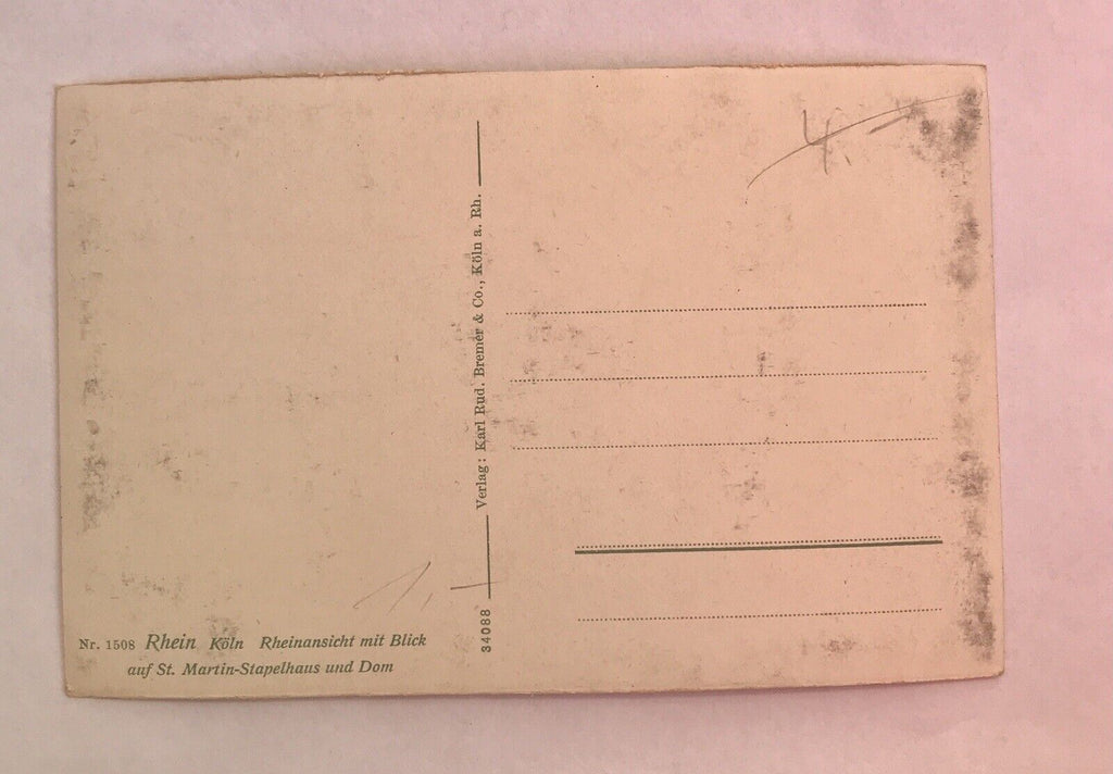 AK, NRW, Köln, Rheinansicht (40067 BW)