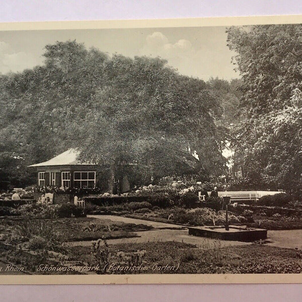 AK, Krefeld, Rhein, Schönwasserpark, Botanischer Garten (40018 BW)G