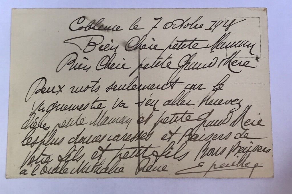 AK, Rheinland Pfalz, 1079, Coblence, Le Karthaos, Pferde (40078 BW)