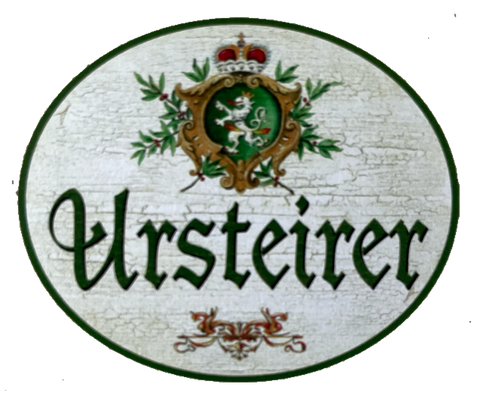 KuK Nostalgie Holzschild Ursteirer Steiermark Steirer Österreich Schild