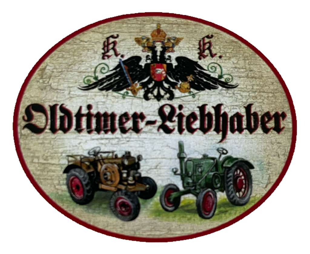 KuK Nostalgie Holzschild Oldtimer Liebhaber Auto Sammler Klassiker Autos Schild