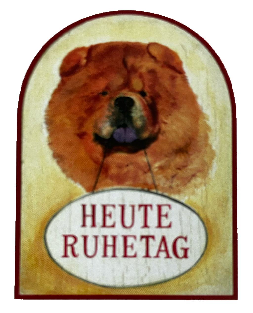 Nostalgie Holzschild Heute Ruhetag Hund Frei Zu Geschlossen Ausruhen Schild
