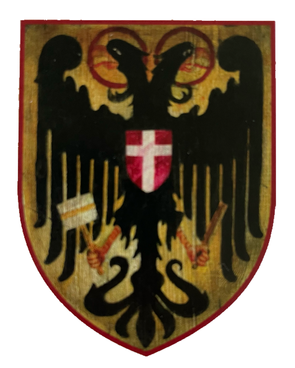 Nostalgie Holzschild Buchdrucker Wappen Beruf Österreich Schild