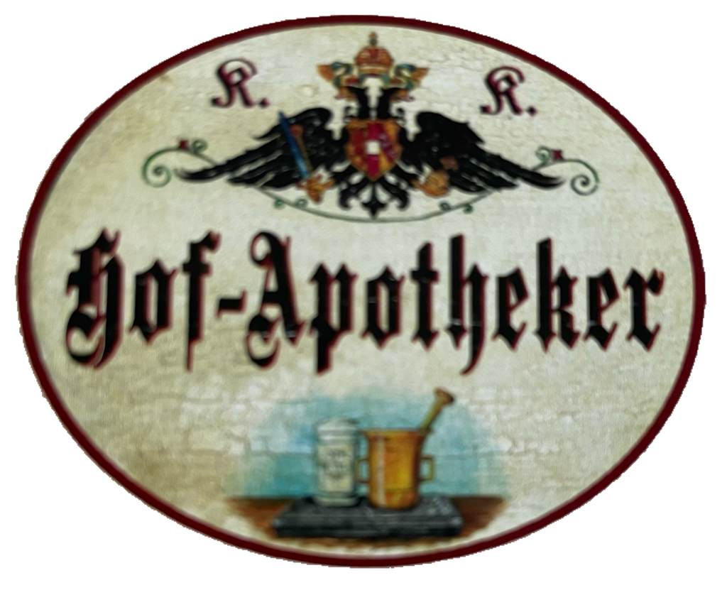 KuK Nostalgie Holzschild Hof-Apotheker Pharmazie Apotheker Apotheke Schild