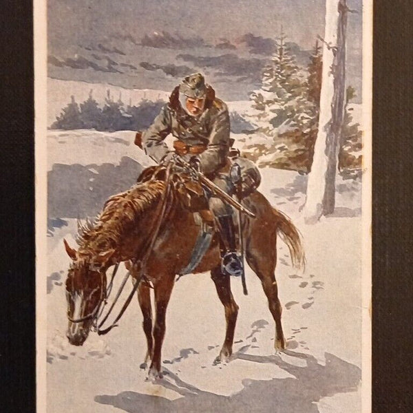 Soldat Reiter Auf Dem Pferd Krieg 600758A Ga G