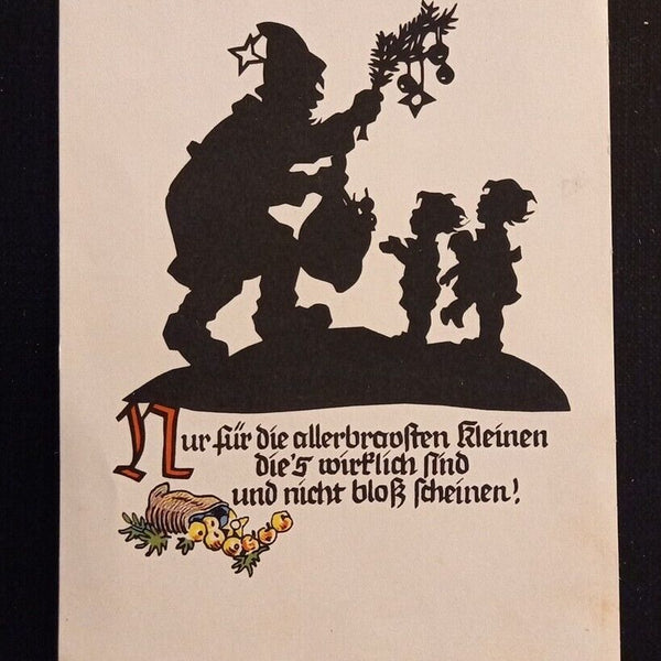 Scherenschnitt Mann Mit Zwei Kinder 600786A Ga G