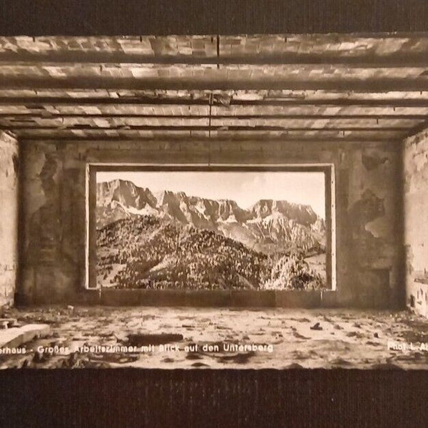 Hitlerhaus Großes Arbeitszimmer Mit Blick Auf Den Untersberg 600760A Ga G