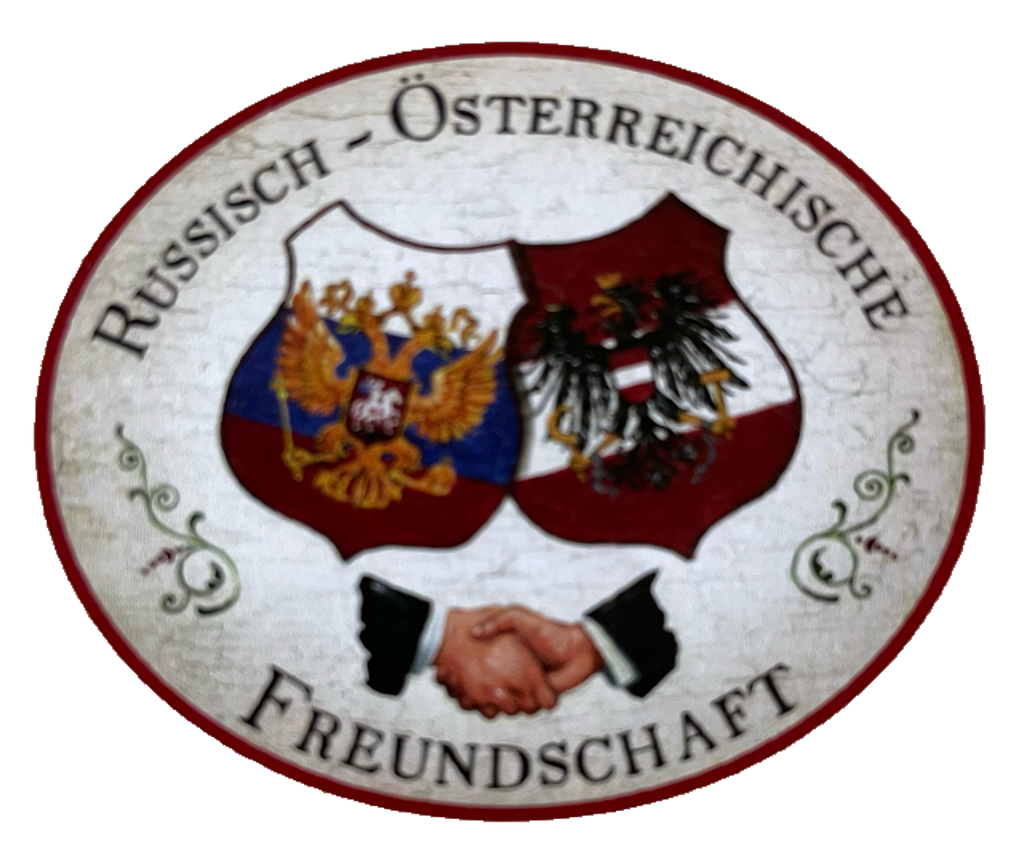 Nostalgie Holzschild Russisch Österreichische Freundschaft Russland Ö Schild
