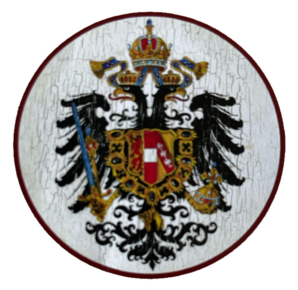 Nostalgie Holzschild Österreich Doppeladler Wappen Schild