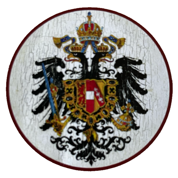 Nostalgie Holzschild Österreich Doppeladler Wappen Schild