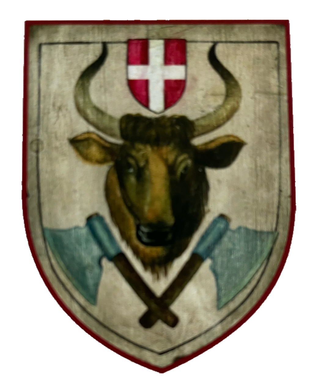 Nostalgie Holzschild Fleischhauer Wappen Beruf Österreich Schild