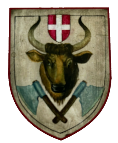 Nostalgie Holzschild Fleischhauer Wappen Beruf Österreich Schild