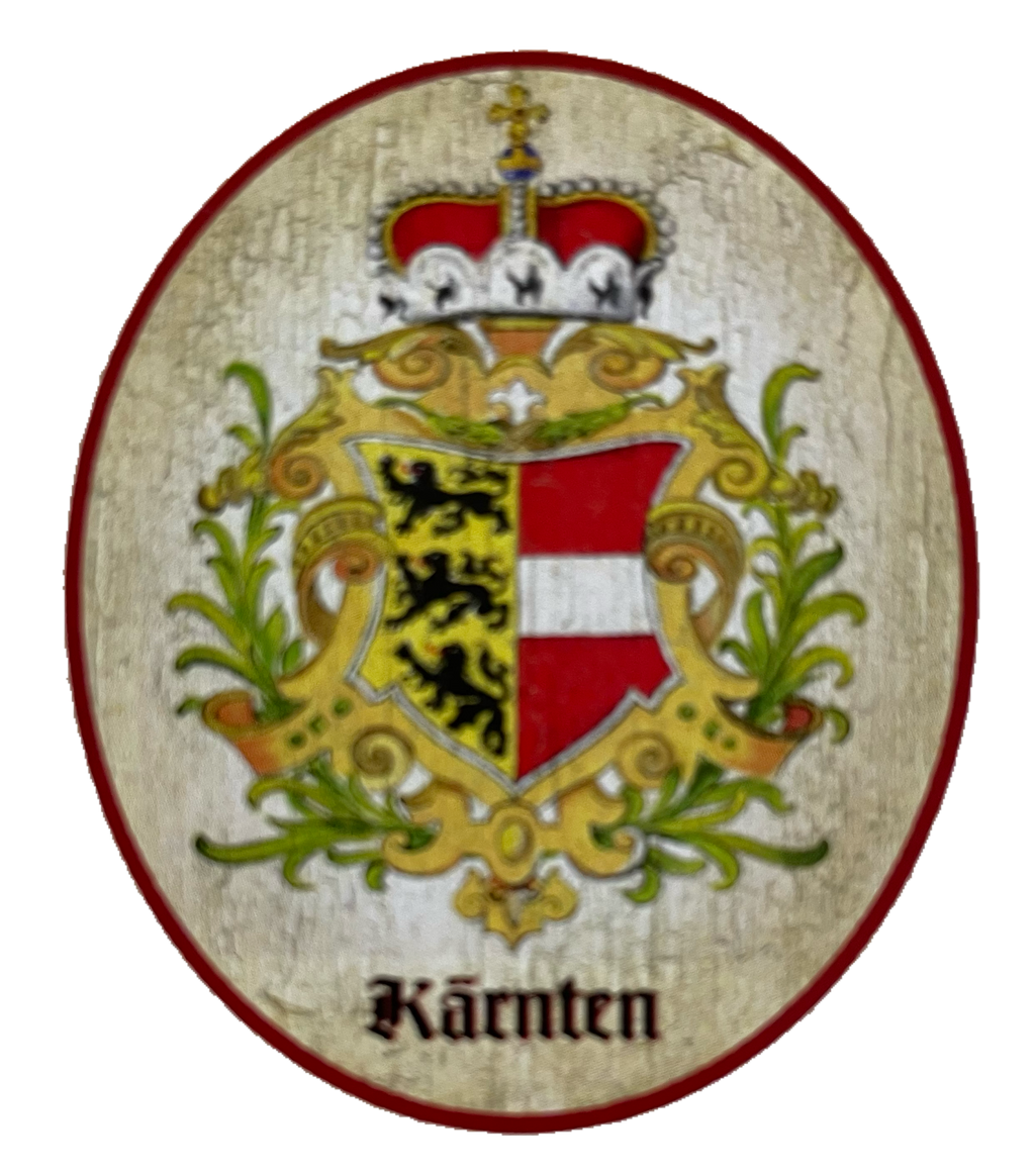 Nostalgie Holzschild Kärnten Wappen Bundesland Österreich Schild