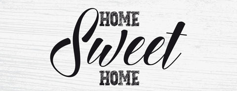 Schild Home Sweet Home Zuhause Haus Heimat Heim Familie 27x10 Blech od.Holz