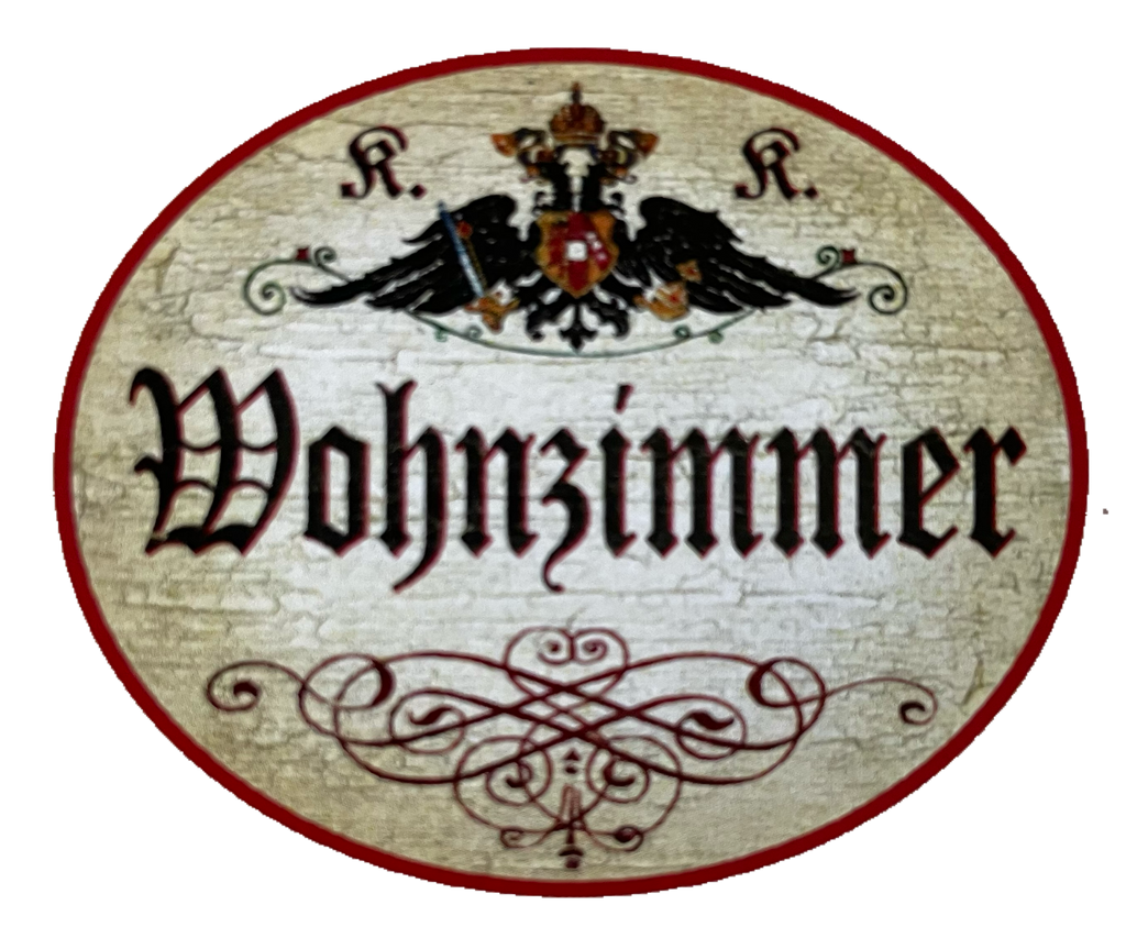 Kuk Nostalgie Holzschild Wohnzimmer Wohnung Wohnraum Wohnen Haus Schild