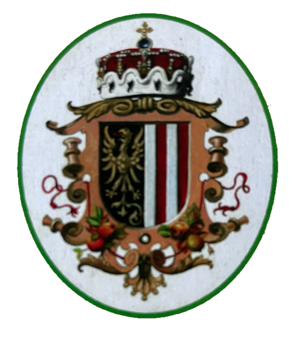 Nostalgie Holzschild Oberösterreich Wappen Bundesland Österreich KuK Schild
