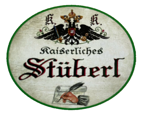 Kuk Nostalgie Holzschild Kaiserliches Stüberl Stube Arbeitszimmer Raum Schild