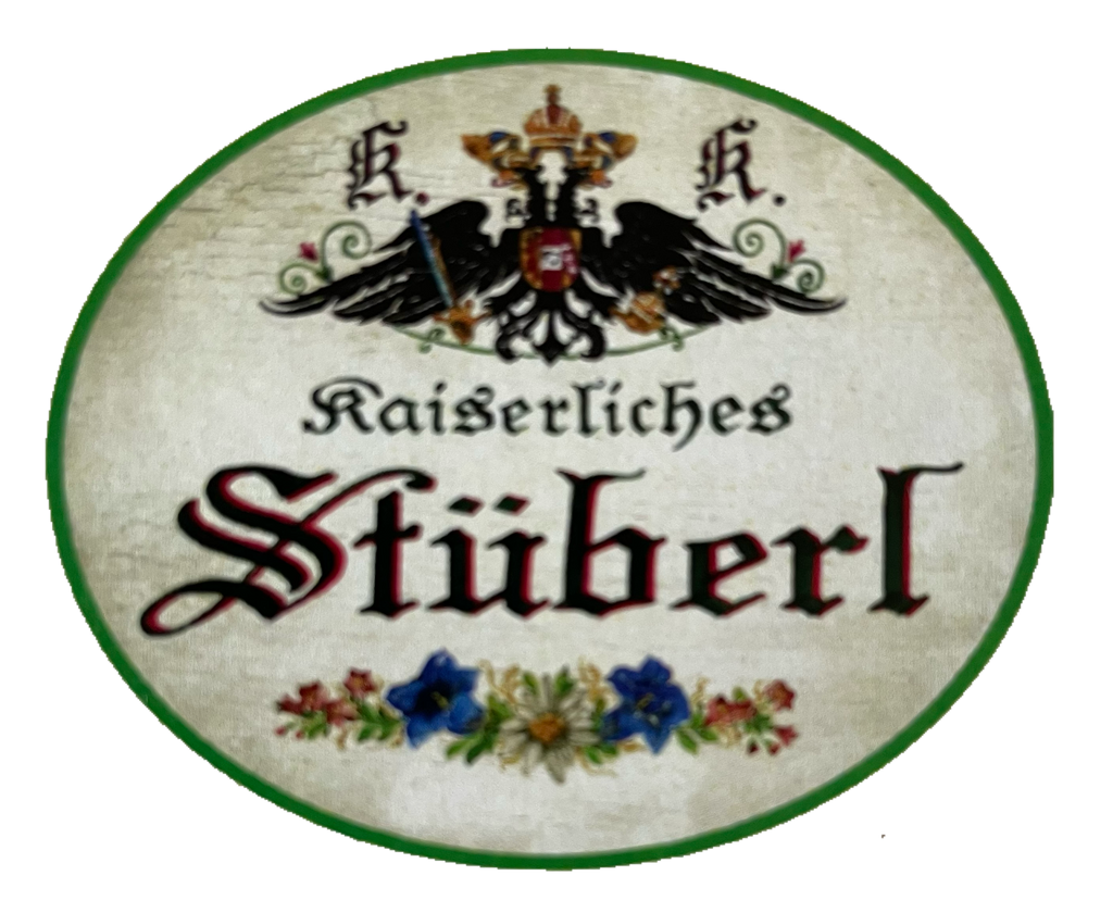 Kuk Nostalgie Holzschild Kaiserliches Stüberl Stube Arbeitszimmer Raum Schild