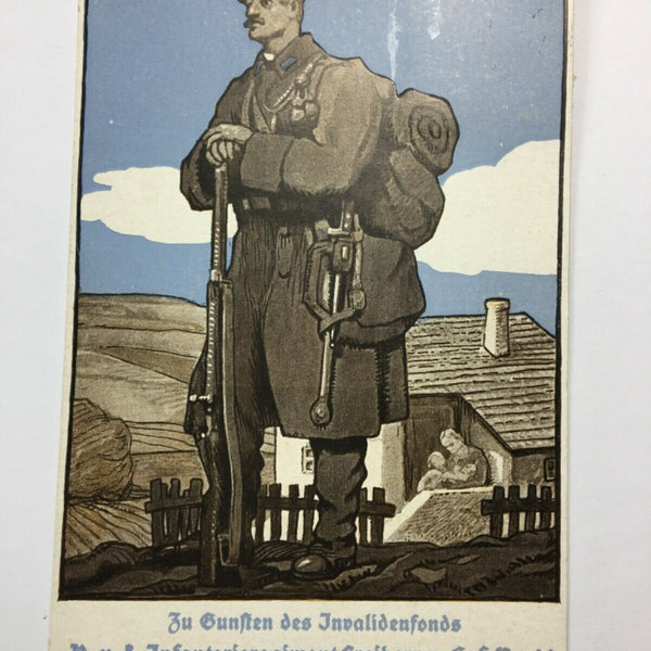 Posierender Soldat - zu Gunsten des Invalidenfonds 515