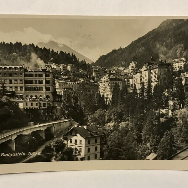 AK, Bad Gastein, Salzburg, Tauernbahn, Weltkurort (110303 BW!)