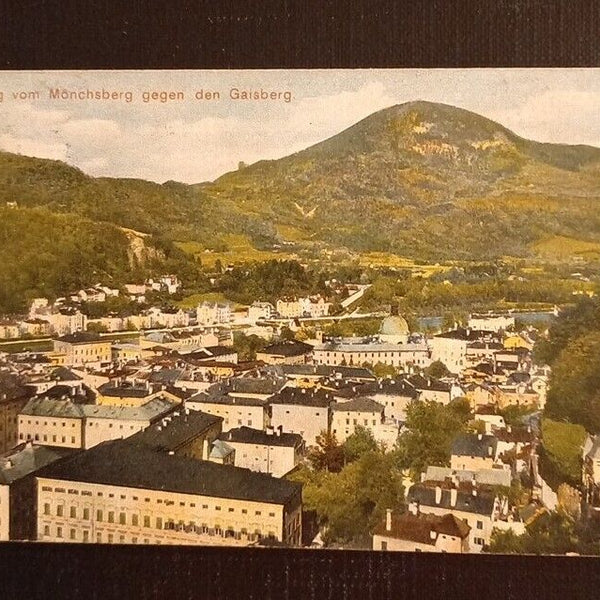 Salzburg Und Gaisberg 3714 Ga G