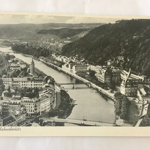 AK, Bad Ems, Lahnabwärts, Rheinland Pfalz (110325 BW)