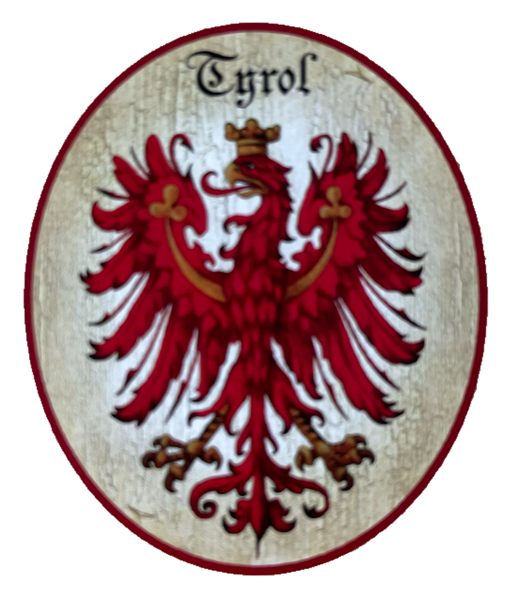 Nostalgie Holzschild Tirol Tyrol Wappen Österreich Schild