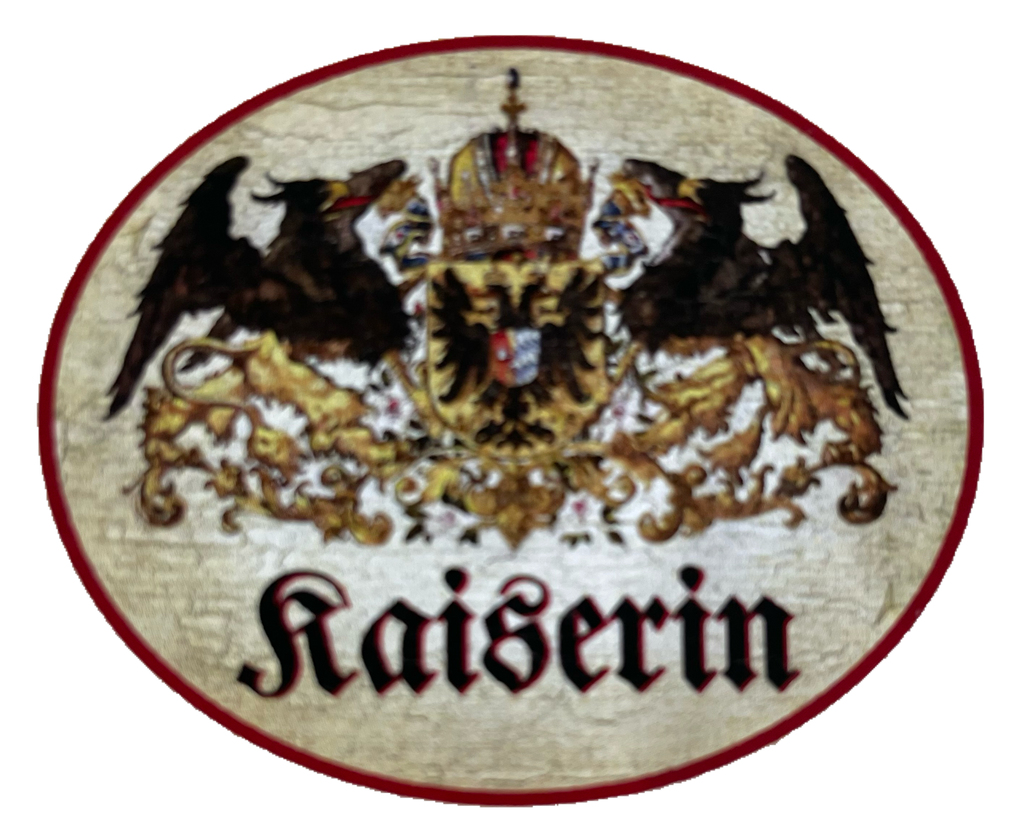 KuK Nostalgie Holzschild Kaiserin Wappen Österreich Schild
