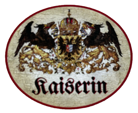 KuK Nostalgie Holzschild Kaiserin Wappen Österreich Schild