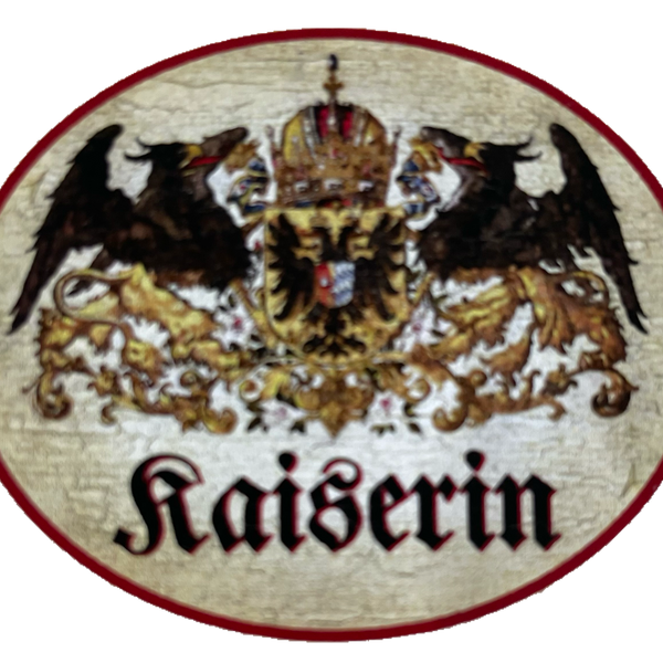 KuK Nostalgie Holzschild Kaiserin Wappen Österreich Schild