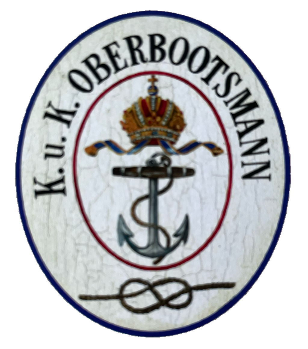 Nostalgie Holzschild Kuk Oberbootsmann Schiff Boot Marine Anker Schild