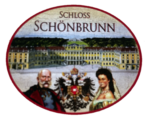 KuK Nostalgie Holzschild Schloß Schönbrunn Kaiser Franz Josef Sisi Wien Ö Schild