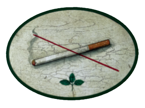 Nostalgie Holzschild Nichtraucher Rauchen Verboten Raucher Zigarette Schild