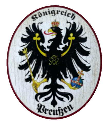 Nostalgie Holzschild Königreich Preußen Wappen KuK Schild