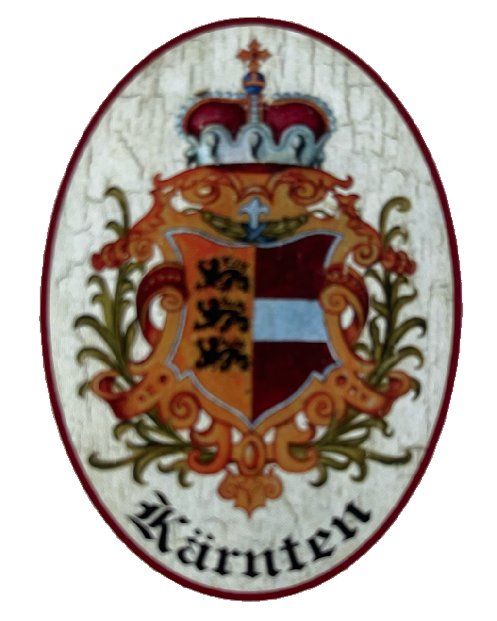 Nostalgie Holzschild Kärnten Wappen Österreich KuK Schild