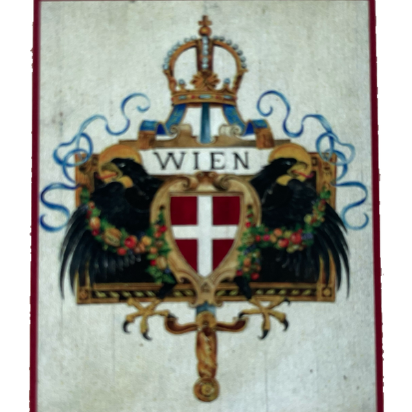 Nostalgie Holzschild Wien Wappen Österreich Schild