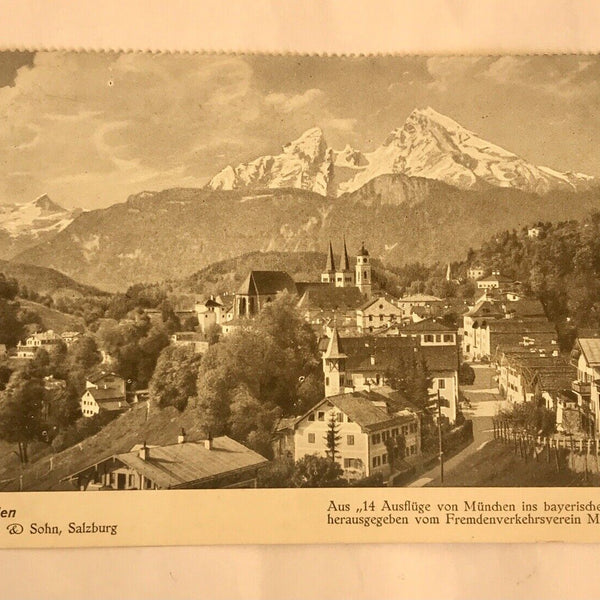 AK, Berchtesgaden, Salzburg, Bayrische Hochland (110217 BW)