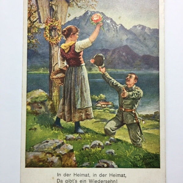 Wiedersehn in der Heimat - Soldat mit Frau 519