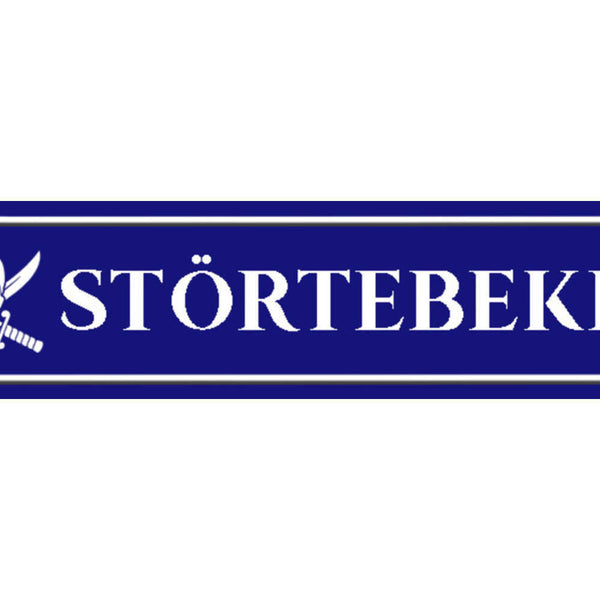Schild Störtebeker Seeräuber Hamburg Statue Ort Platz 46 x 10 Blech od. Holz