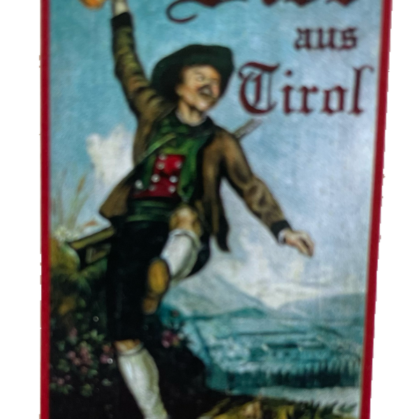 Nostalgie Holzschild Bier Aus Tirol Alkohol Wirt Wirtshaus Glas Tiroler Schild