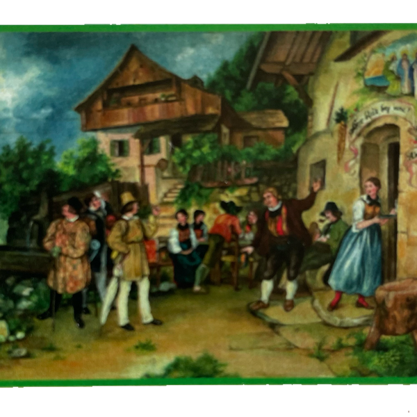 Nostalgie Holzschild Herberge Wirt Wirtshaus Gast Haus Gäste Hotel Platz Schild
