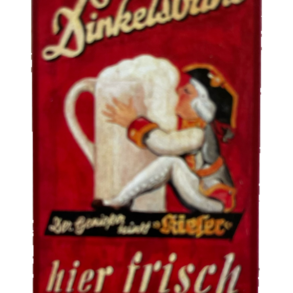 Nostalgie Holzschild Brauhaus Dinkelsbühl Frisch Vom Fass Bier Alkohol Schild