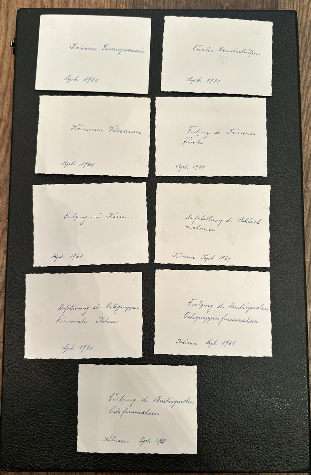 9 X Original Fotos aus Kössen um 1961 Kitzbühel Tirol 10 x 7.5 cm C
