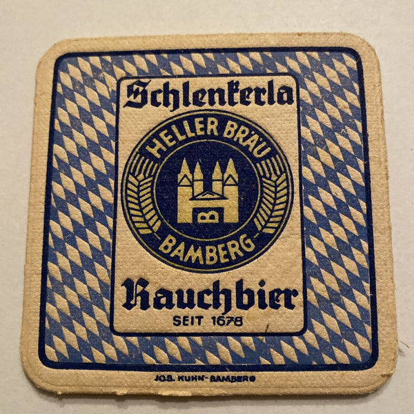 Bierdeckel Schlenkerla Heller Bräu Rauchbier