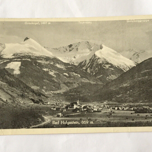 AK, Bad Hofgastein, Graukogel, Goldberggruppe (110252 BW)