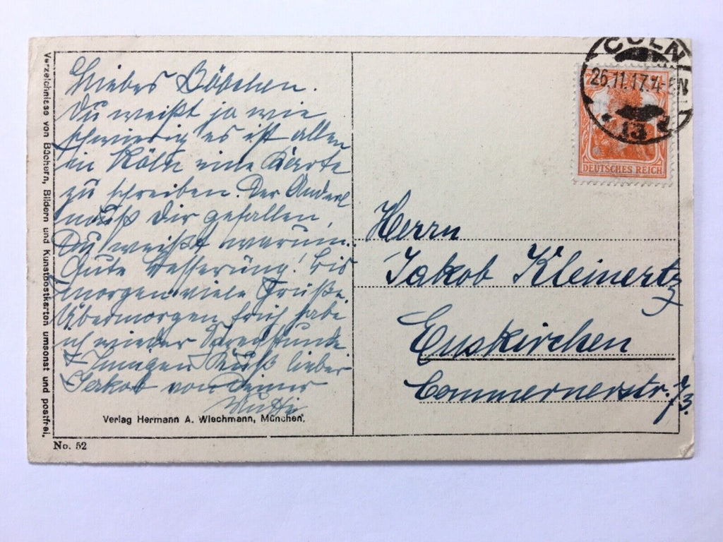Anderl (M.Wunsch) - Portrait eines Jungen - Künstlerkarte 110050 TH