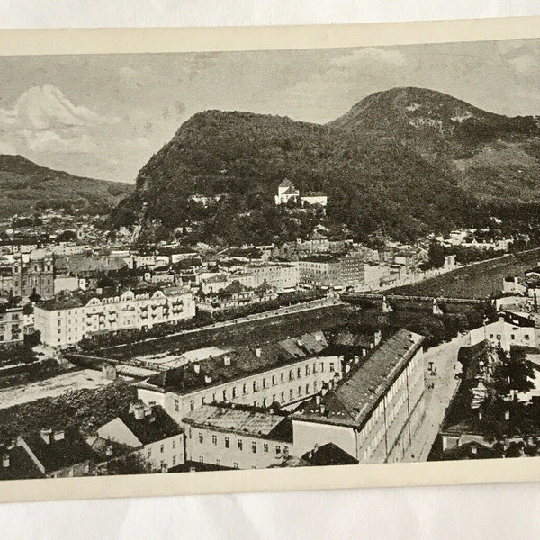 AK, Salzburg, Imberg, Gaisberg, Kapuzinerberg, Stadt (110282 BW)