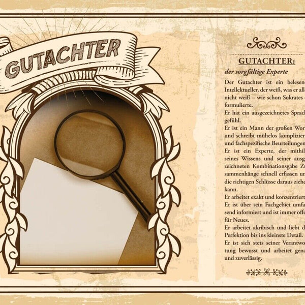 Schild Gutachter Beruf Sachverständiger Gutachten 12x18 20x30 30x40 Blech/Holz